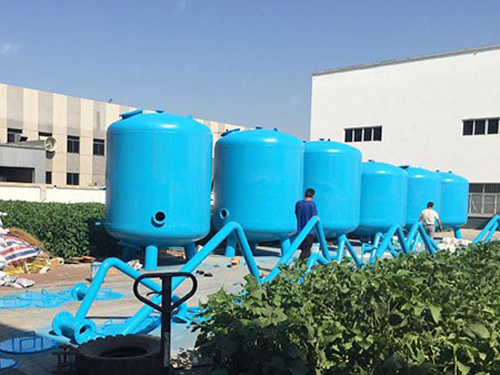 机械过滤器现场