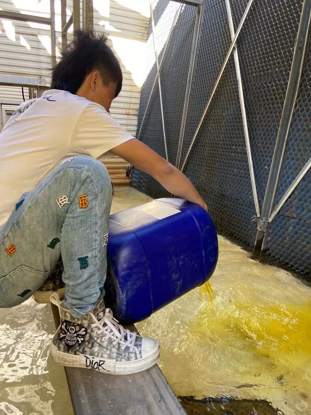 新装循环水系统清洗预膜